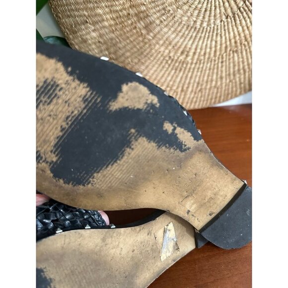 Marc Fisher women’s size 8M black sandals - Picture 10 of 11